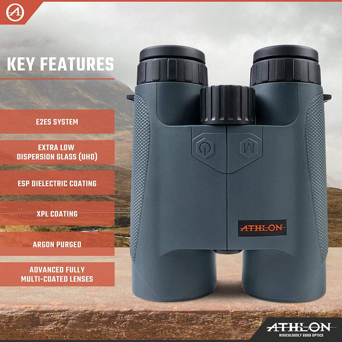 Athlon Binoculars Athlon Cronus G2 10×50 UHD Rangefinding Binocular 813869021457 111020